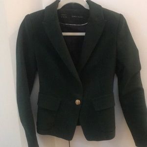 Green Zara Blazer